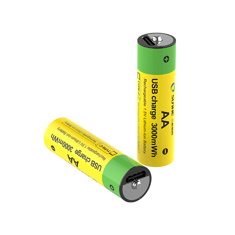  AA 五号 可充电电池 3000mWh 1.5V