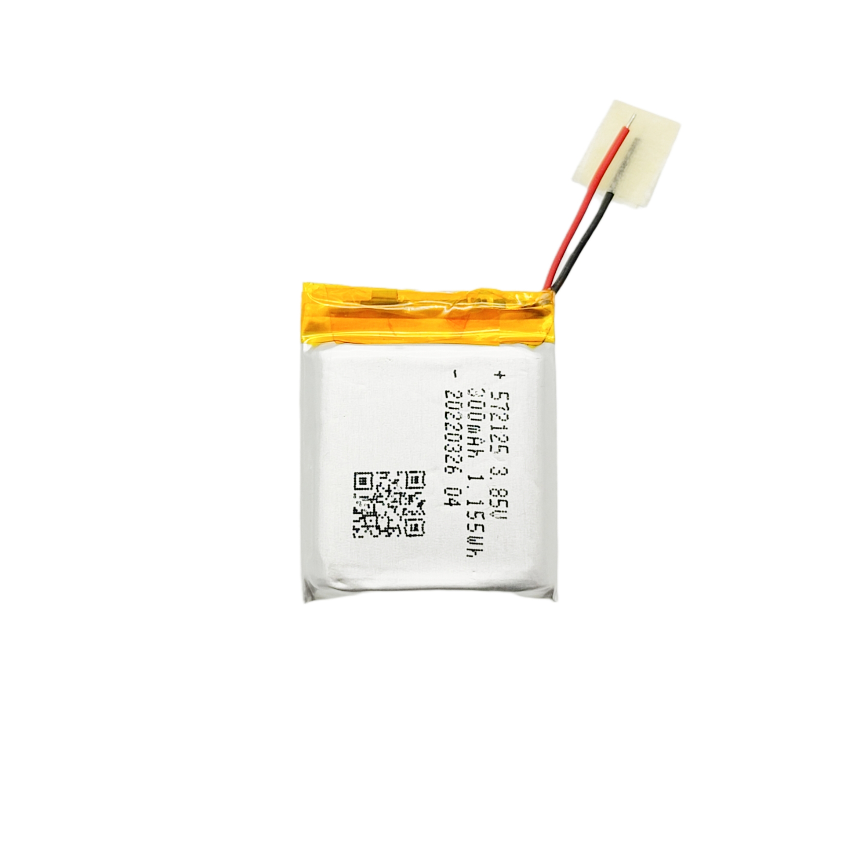 智能穿戴设备锂电池 572125(2C快充)